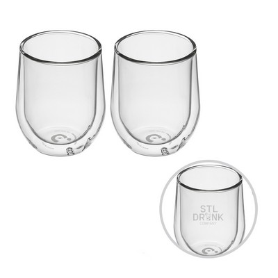Corkcicle Stemless Glass - Clear (2 Pack)