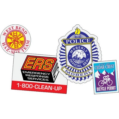 White Reflective Decal (144 to 175 Square Inch)