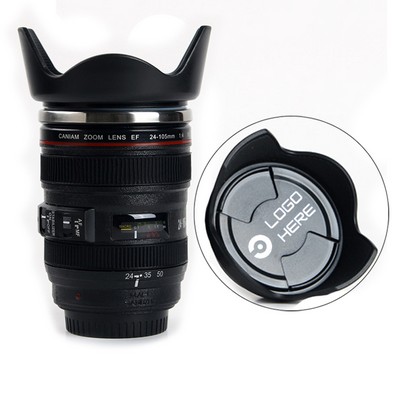 12Oz Creative Camera Lens Insulated Mug