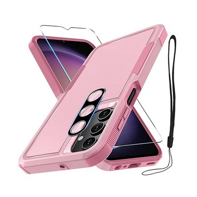 iBank ® Shockproof Case compatible with Galaxy A14/A15/A16/S25/S24/S23 + Screen Protector