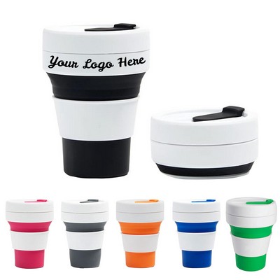 16Oz Reusable Collapsible Silicone Cup