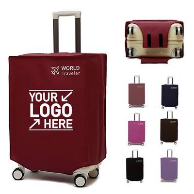 Zippered Clear PVC Suitcase Cover