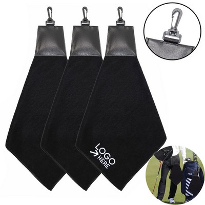 12 x 20 Inch Golf Towel With Hook