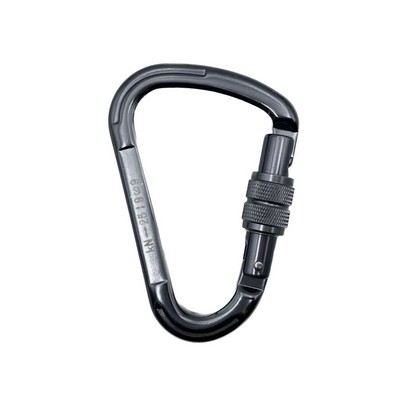 Triangle Shape Screw Gate Carabiner