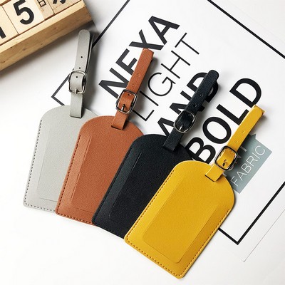 Luggage Tag Faux Leather for Suitcase