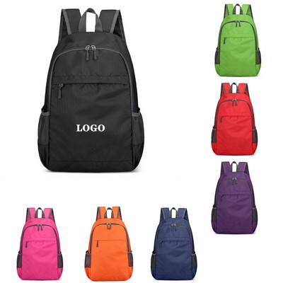 Foldable outdoor backpack