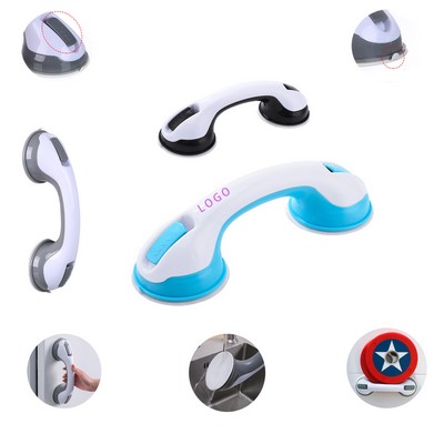 Support And Assist Rail For Bath Or Shower Suction Grab Bar