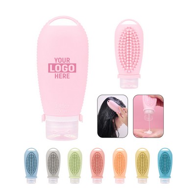 Travel Toiletry Bottle with Brush