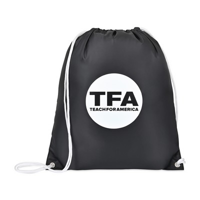 Arlo Recycled rPET Cinchpack - Black