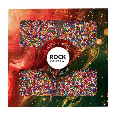 Luxury Chocolate Oreo® Gift Sets - 4 Piece - Rainbow Nonpareils