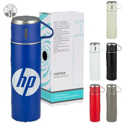 16.9 oz Recycled Double-Wall Stainless Tumbler