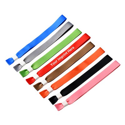 Disposable Ribbon Wristbands