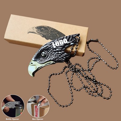 Eagle Necklace Bottle Opener Box Opener