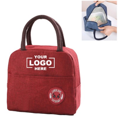 Insulated Lunch Cooler Tote Bag