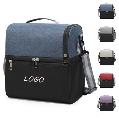 Insulated Lunch Bag with Compartments