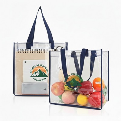 Clear Stadium Tote Bag