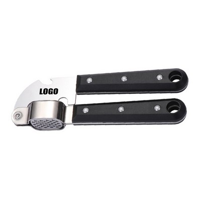 Stainless Steel Garlic Mincer Squeezer With Bottle Opener