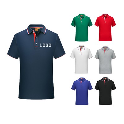 Unisex Long Sleeve Polo Shirt