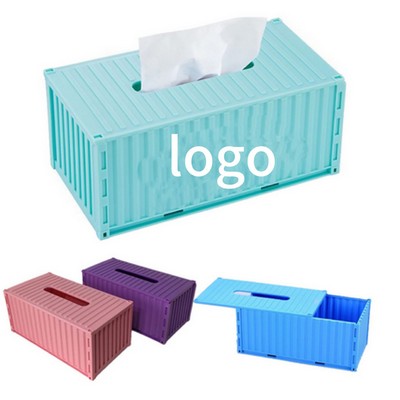 Container Shaped Napkin Box