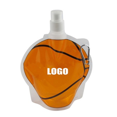Basketball Water Bag with Carabiner 500ml