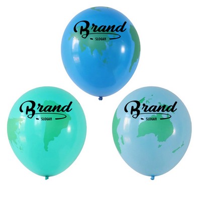 Earth Balloons World Map Balloons