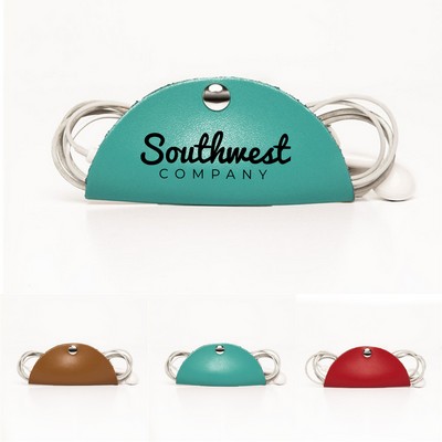 Leather Cord Cable Organizer