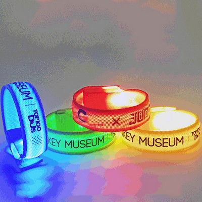 LED Ribbon Flash Bracelet