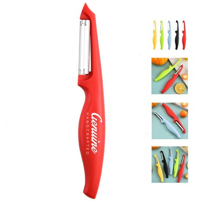 Rust-Resistant Stainless Steel 2-in-1 Peeler