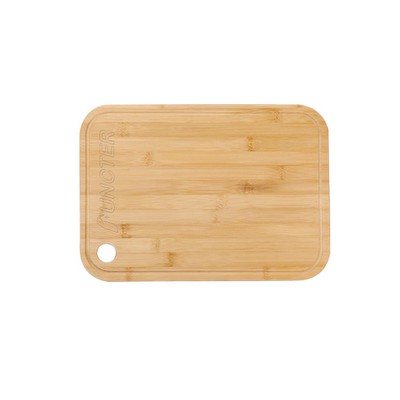 Reversible Bamboo Cutting Board 13 X 10"