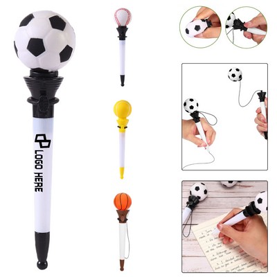0.5Mm Tip Ballpoint Pen W/ Launch Ball