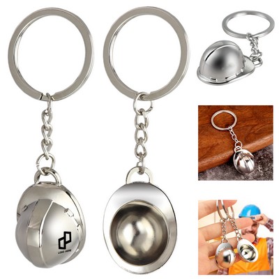 Mini Safety Helmet Key Chain