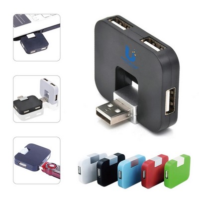 4 Ports Cube Usb Hub