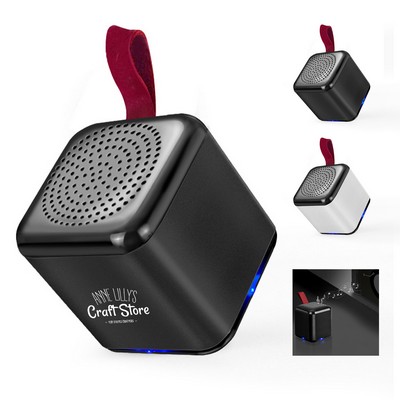 Portable Mini Cube Bluetooth Speaker