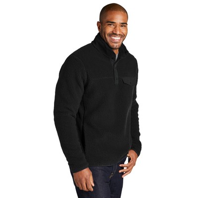 Port Authority® Camp Fleece Snap Pullover