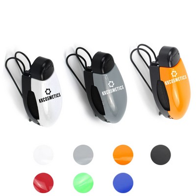 Ladybug Shaped Car Glasses Clip Card Holder