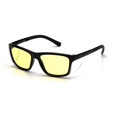 Conaire Safety Glasses, Black Frame with UV400 Lens