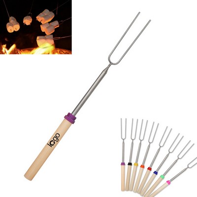 Stainless Steel Retractable Grill Fork.