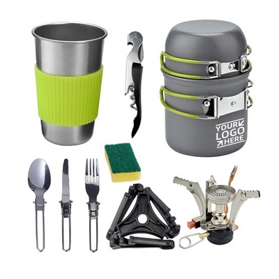 Outdoor Camping Cookware Set.