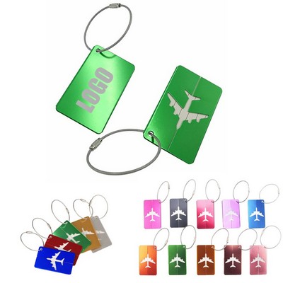Aluminum Luggage Tag Set, 50 Pieces