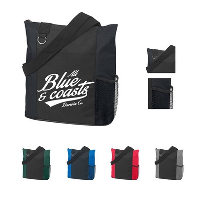 Tote Bag with Side Pocket