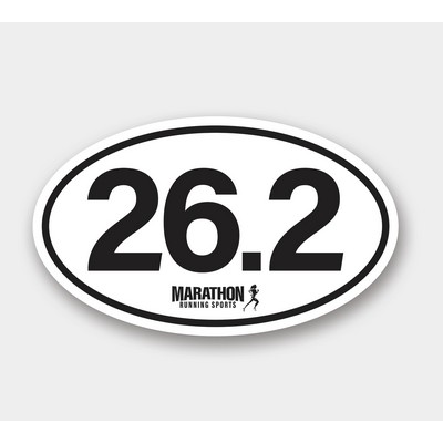 Oval - Removable Sticker - 5" x 3"