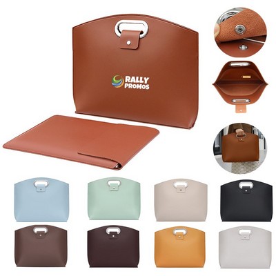 PU Leather Business Computer Portable Briefcase
