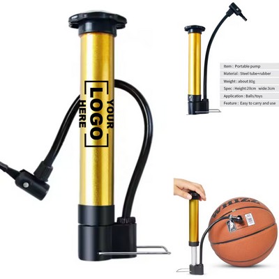 Portable Bicycle Pump for Outdoor Use