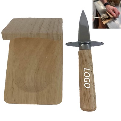 Oyster Knife and Holder Set