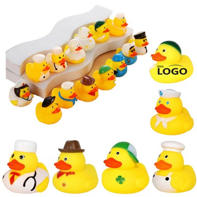 Mini Yellow Rubber Duck Party Decoration Bath Toy Duck
