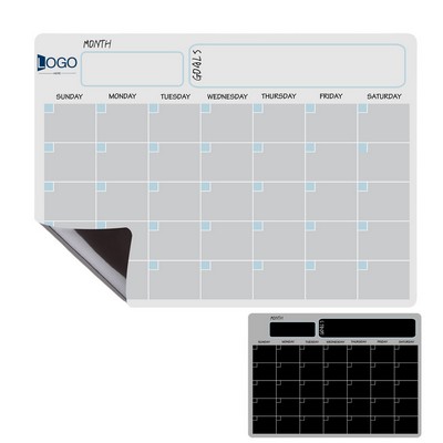 Magnetic Refrigerator Sticker Monthly Schedule