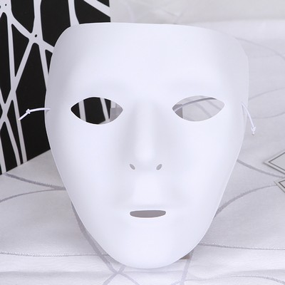 Pvc White Party Mask