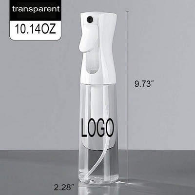 10oz PET Home Hair Beauty Hydrating Fine Mist High-Pressure Plastic Spray Bottle 10"x 2"