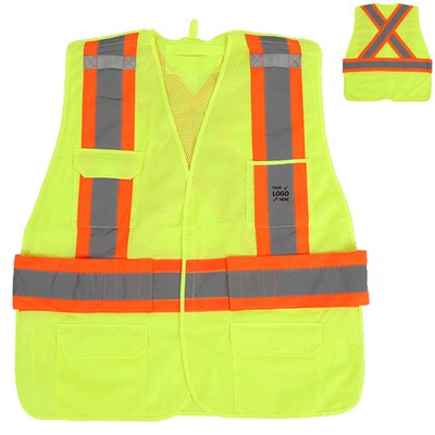 Mesh Reflective Safety Vest