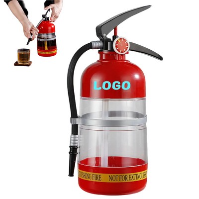 Wine Decanter Fun Fire Extinguisher-Shaped Beverage Dispenser